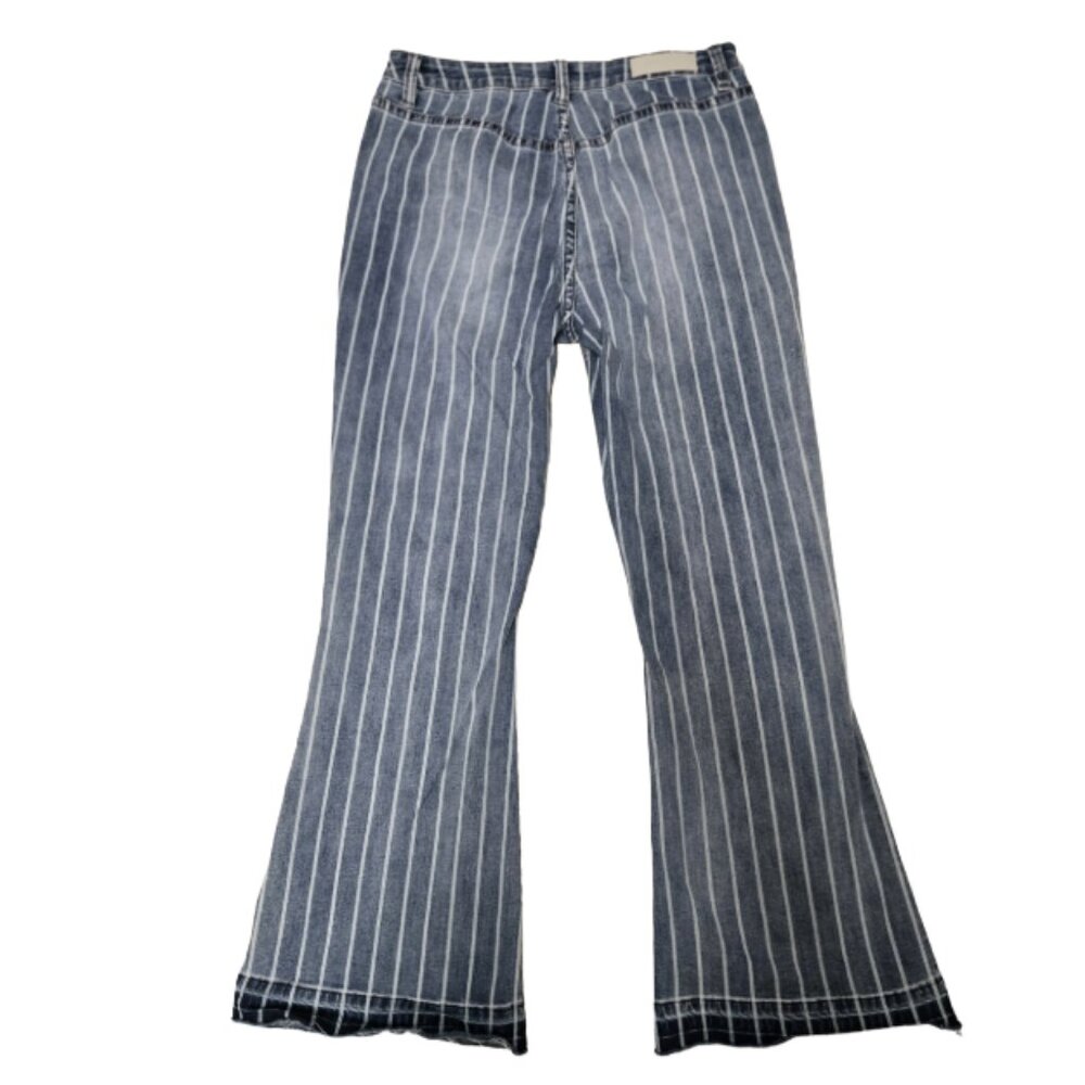 UNISEX ROCK AND ROLL DENIM HIGH RISE JEANS 32X32 - Picture 2 of 9